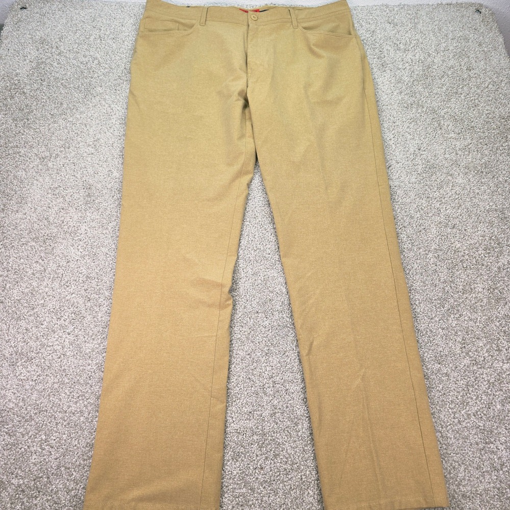 Halsey Sport Mens 40X34 Tan Performance Pants Water Resistant Stretch
Golf NWOT